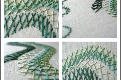 herringbone stitch